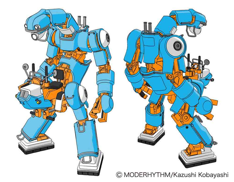 Mechatro CHUBU: Orange & Sky Blue (2 Kits) 1/35