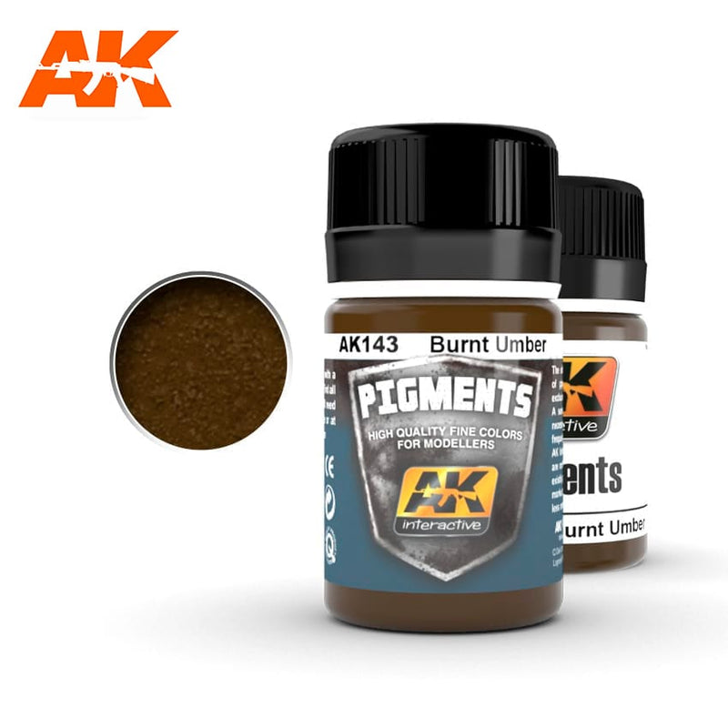 AK143: Burnt Umber Pigment