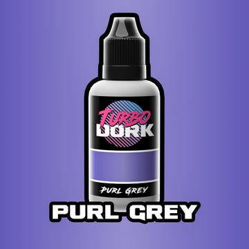 Turbo Dork Metallic: Purl Grey