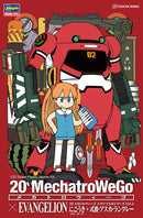 MechatroWeGo: EVA Collaboration Vol1 Unit-02 + Asuka Langley Plastic Model 1/20