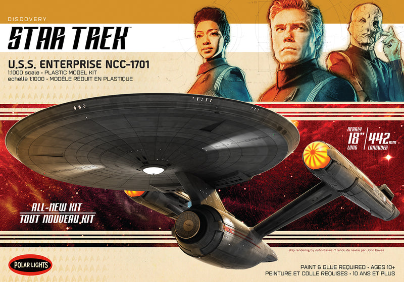 Star Trek: Discovery USS Enterprise 1/1000