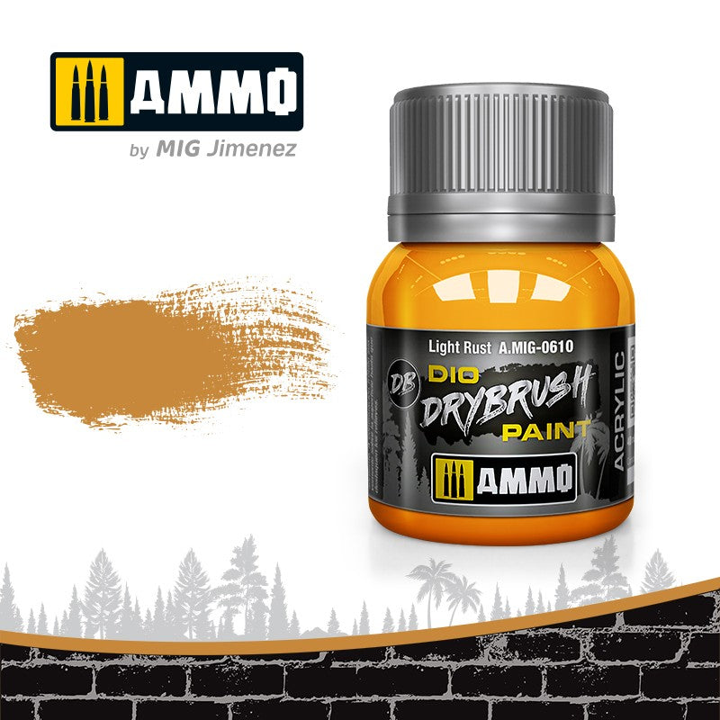 Ammo Mig: 0610 Light Rust Dio Drybrush