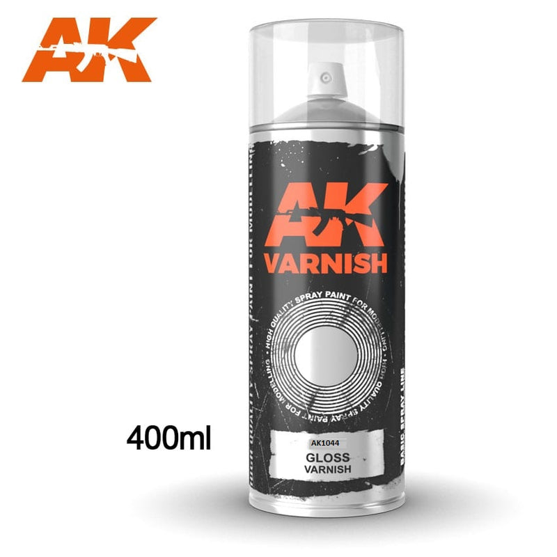 AK1044: Gloss Varnish Spray (400mL)