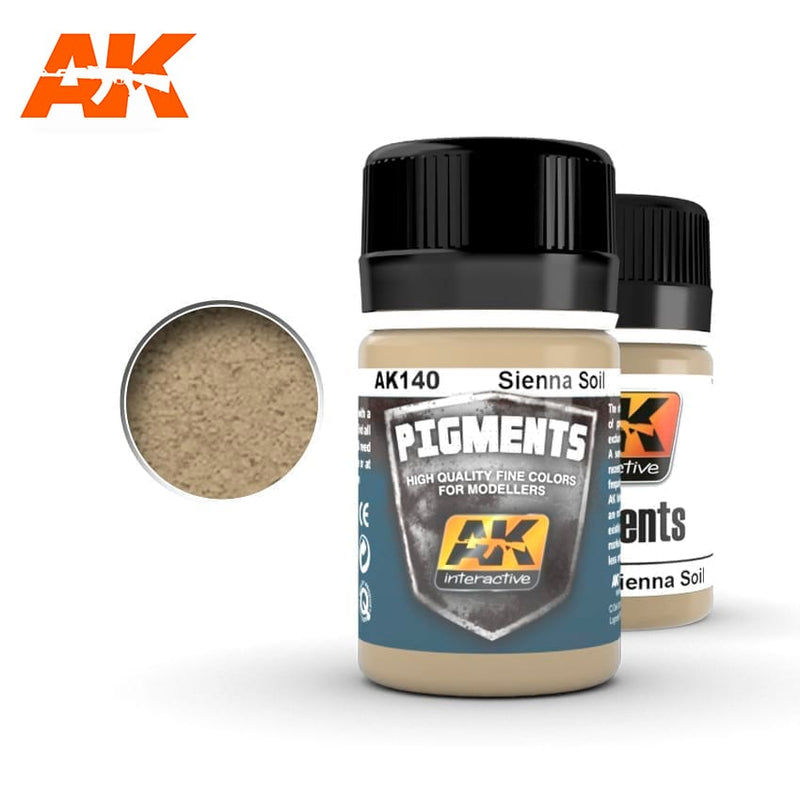 AK140: Sienna Soil Pigment