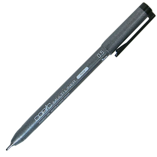 Copic Multiliner Ink Pen, Black 0.5mm