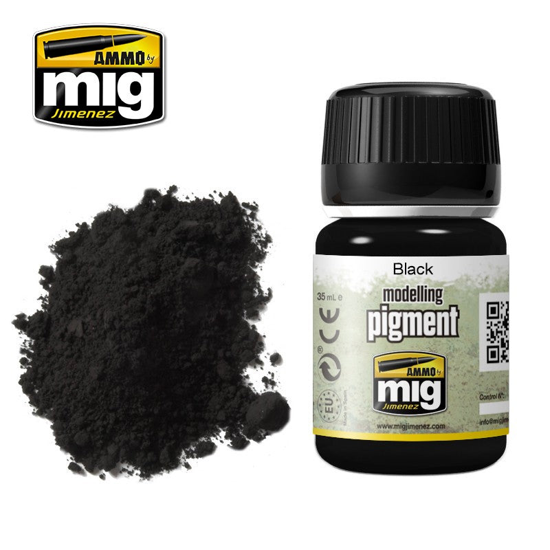 Ammo Mig: Matt Black Pigment