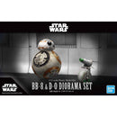 Star Wars: BB-8 & D-0 Diorama Set 1/12 Scale Model Kit