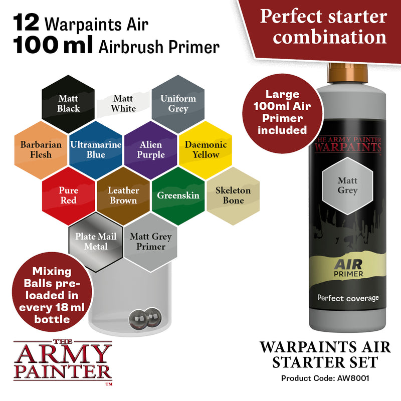 Army Painter Air Starter Set