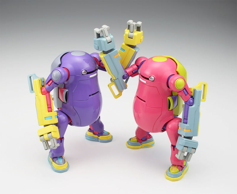 MechatroWeGo: No. 07 "Power Arm Purple & Pink" Plastic Model 1/35