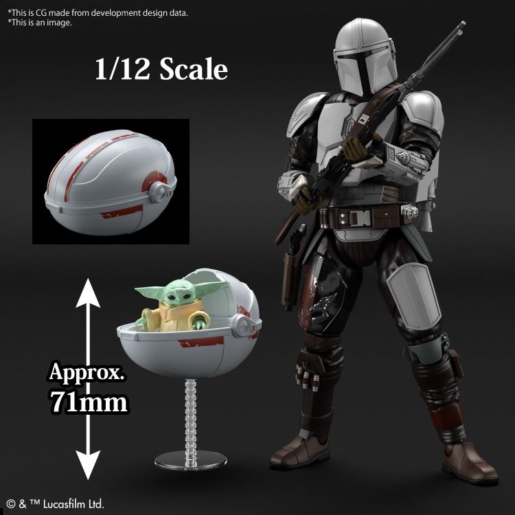 Star Wars: Grogu 1/4 & 1/12 Scale Model Kit