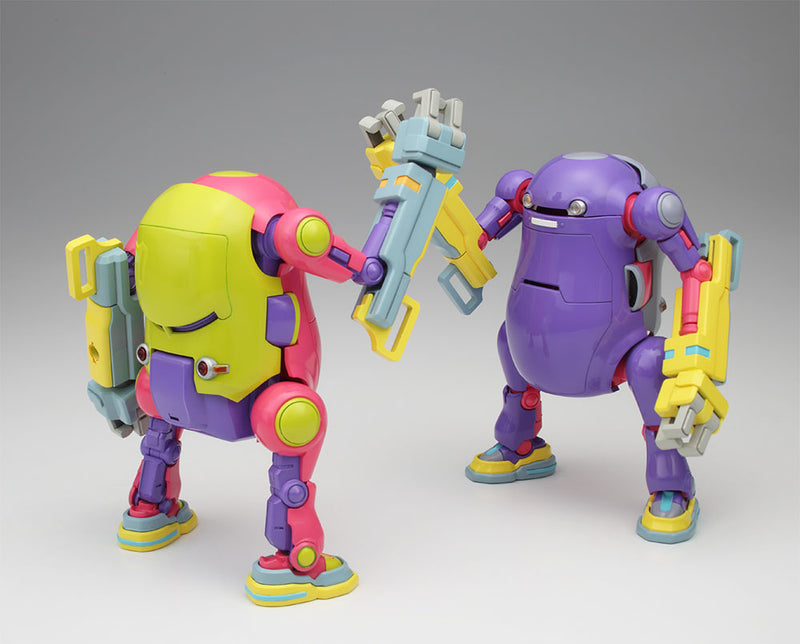 MechatroWeGo: No. 07 "Power Arm Purple & Pink" Plastic Model 1/35