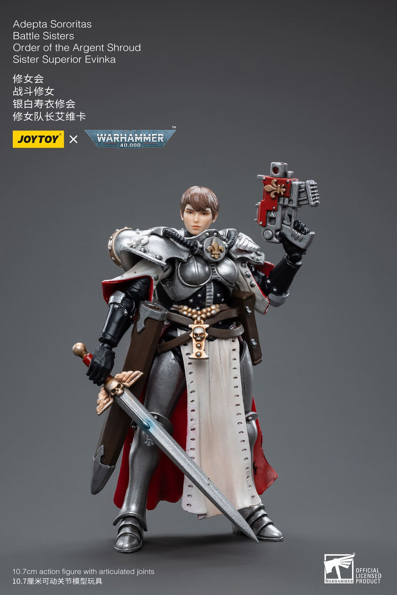 Joytoy: Adepta Sororitas - Argent Shroud Sister Superior Evinka