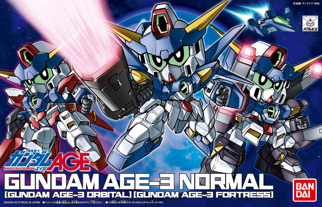 BB372 SD Gundam Age-3 (Normal / Orbital / Fortress)