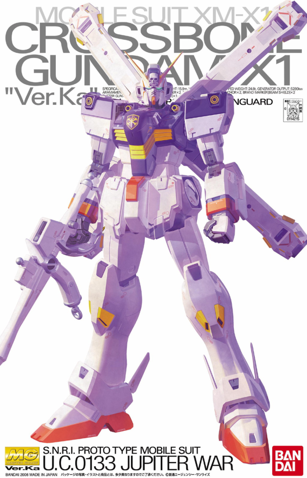 MG Crossbone Gundam X-1 Ver.KA