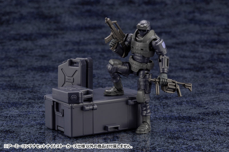 Hexa Gear: Army Containter Set Night Stalkers Ver.
