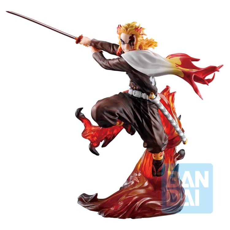 Demon Slayer: Kyojuro Rengoku (Shake the Sword Burn Your Heart) Bandai Ichibansho Figure