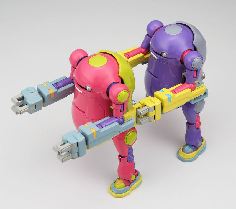 MechatroWeGo: No. 07 "Power Arm Purple & Pink" Plastic Model 1/35