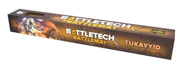 Battletech: Neoprene Battle Mat - Battle of Tukayyid (Robyn's Crossing / Devil's Bath)