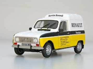Ebbro 1/24 Renault 4 Fourgonnette Service Car
