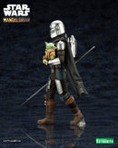 Star Wars: Mandalorian & Grogu with Beskar Staff ARTFX+ Statue
