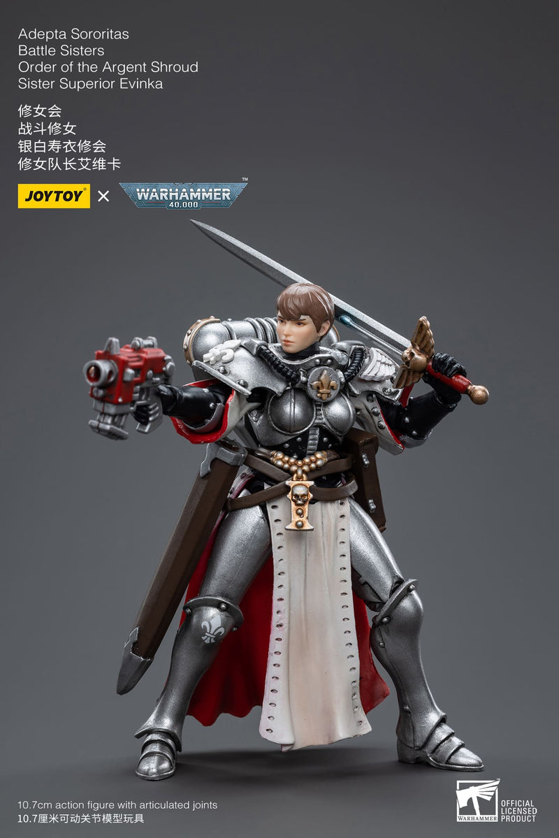 Joytoy: Adepta Sororitas - Argent Shroud Sister Superior Evinka