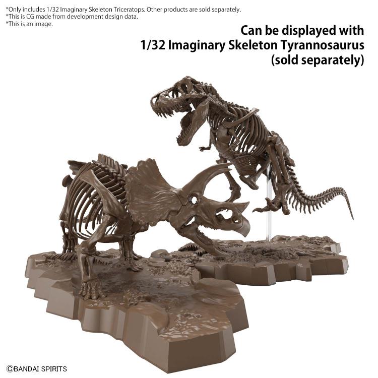 Imaginary Skeleton: Triceratops 1/32