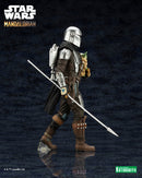 Star Wars: Mandalorian & Grogu with Beskar Staff ARTFX+ Statue