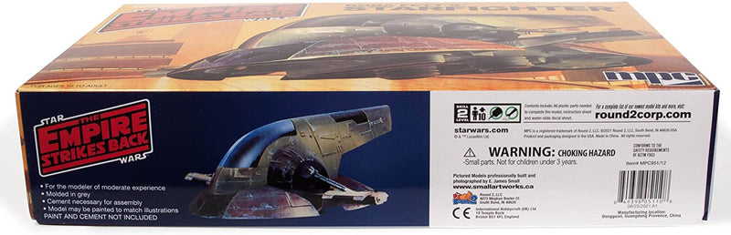 Star Wars: The Authentic Boba Fett's Starfighter 1/72 Scale Model Kit