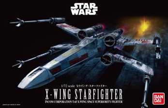 Star Wars: X-Wing Starfighter 1/72 Scale Model Kit