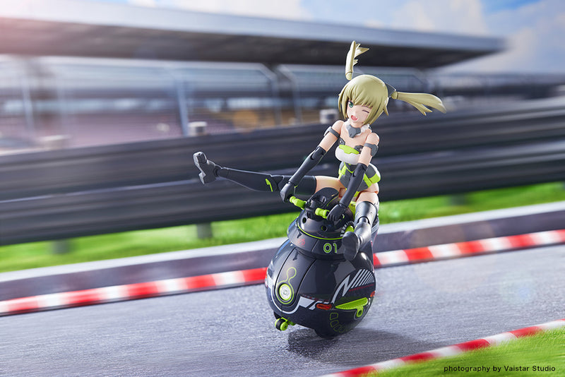 Frame Arms Girl: Innocentia (Racer) & Noseru (Racing Specs Ver.)