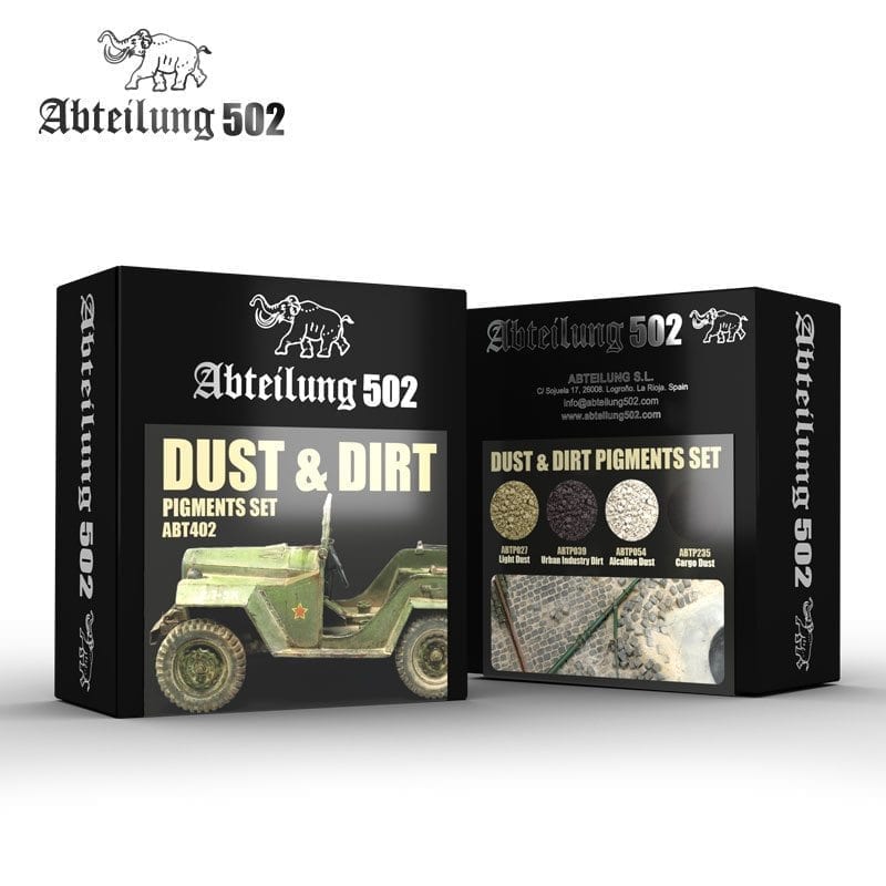 Abteilung 502: Dust & Dirt Pigments Set
