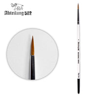 Abteilung 502: Marta Kolinsky Brushes (Size 2 to 10/0)