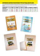 AK: Construction Foam Black 10mm - 2 Sheets (195x295mm)