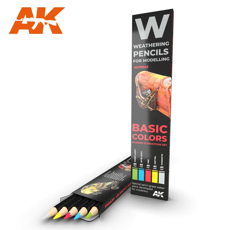 AK: Watercolor Pencil Set - Basic Colors