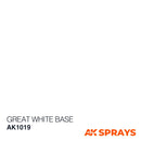 AK1019: Great White Spray Paint (150mL)