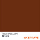 AK1020: Rust Basecoat Spray Paint (150mL)
