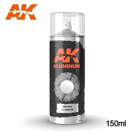 AK1022: Aluminum Spray Paint (150mL)