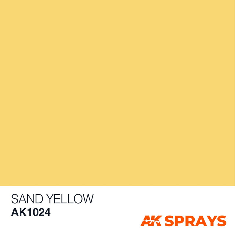AK1024: Sand Yellow Spray Paint (150mL)