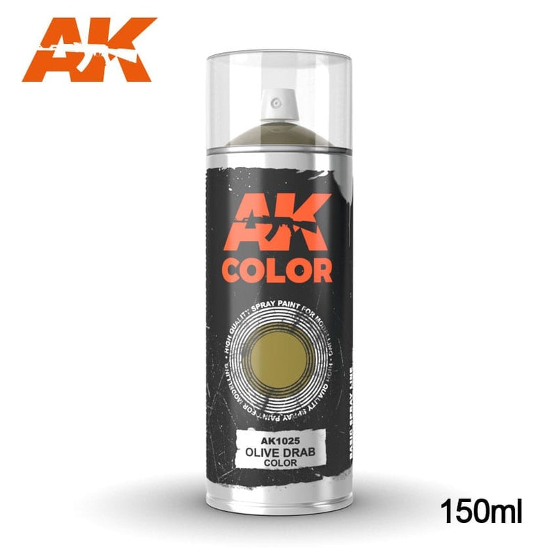 AK1025: Olive Drab Spray Paint (150mL)