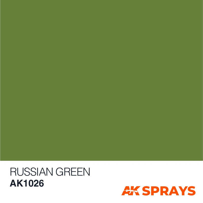 AK1026: Russian Green Spray Paint (150mL)