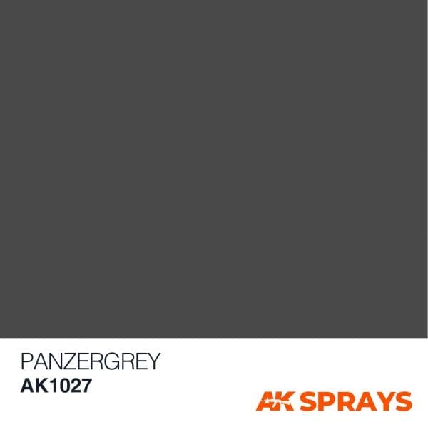 AK1027: Panzergrey Spray Paint (150mL)