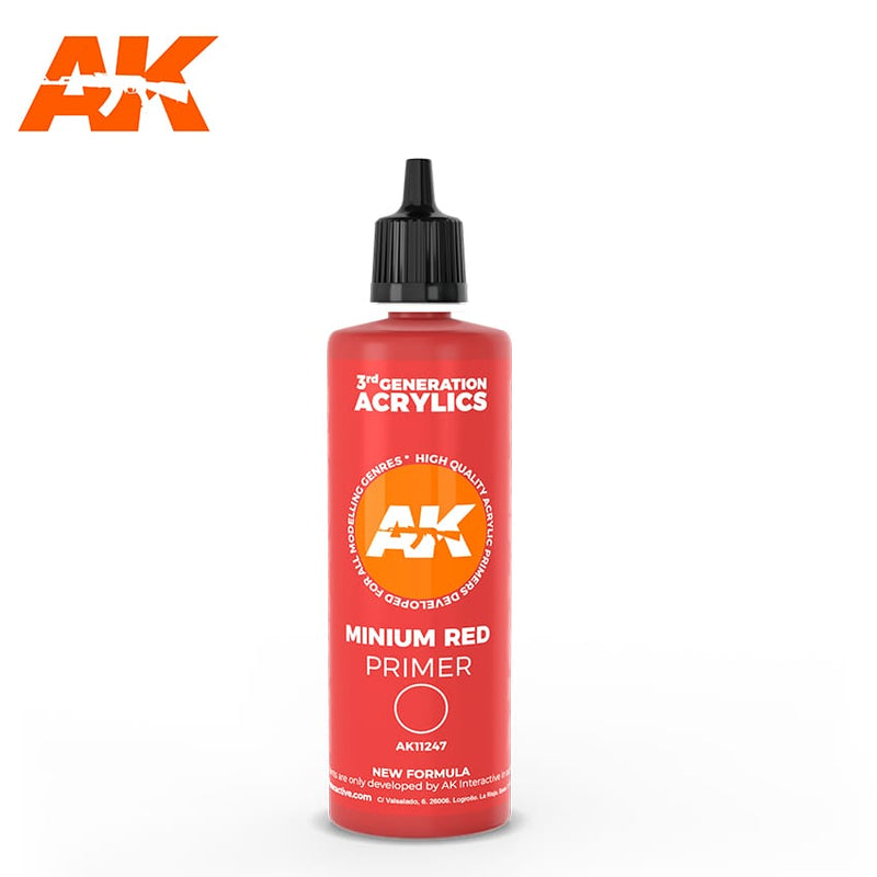 AK Interactive 3G Minium Red Primer (100ml)
