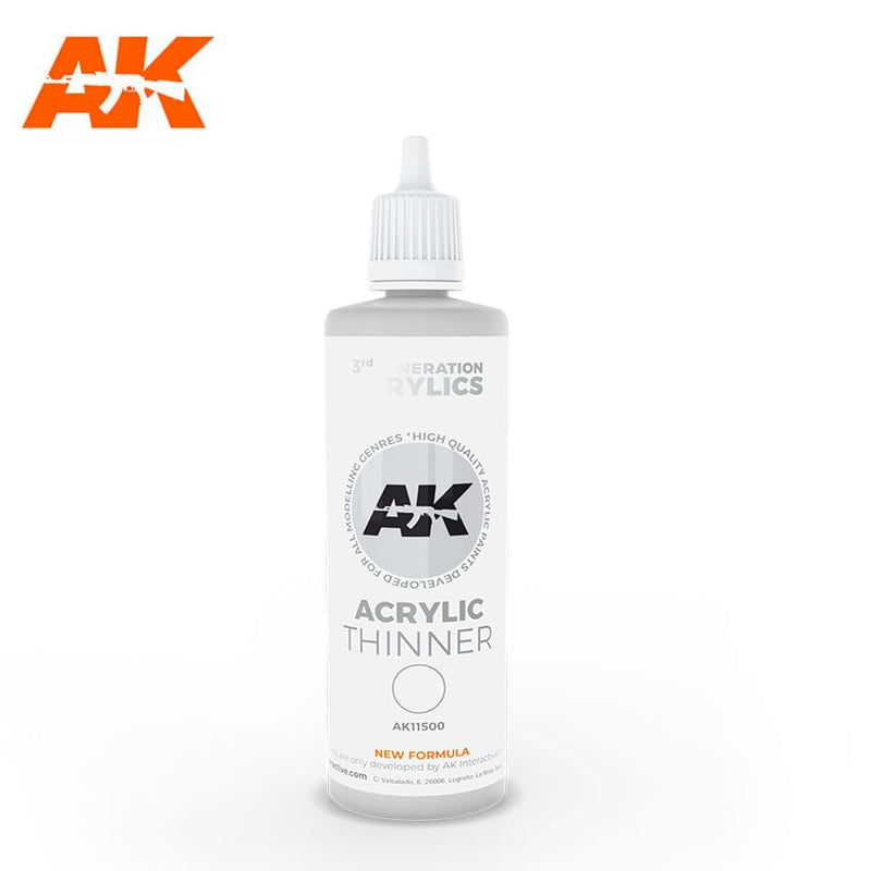 AK11500: 3rd Gen Acrylic Thinner (100mL)