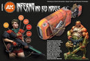 AK11604: Inferno and Red Models Paint Set