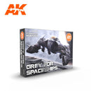 AK11614: Grey for Spaceships Paint Set
