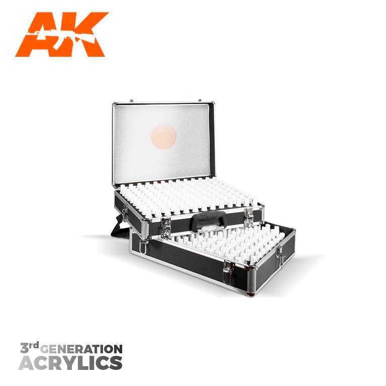AK Interactive 3rd Gen Acrylics Briefcase (236 Colors)