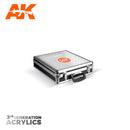 AK Interactive 3rd Gen Acrylics Briefcase (100 Colors)