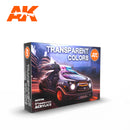 AK11758: Transparent Colors Paint Set