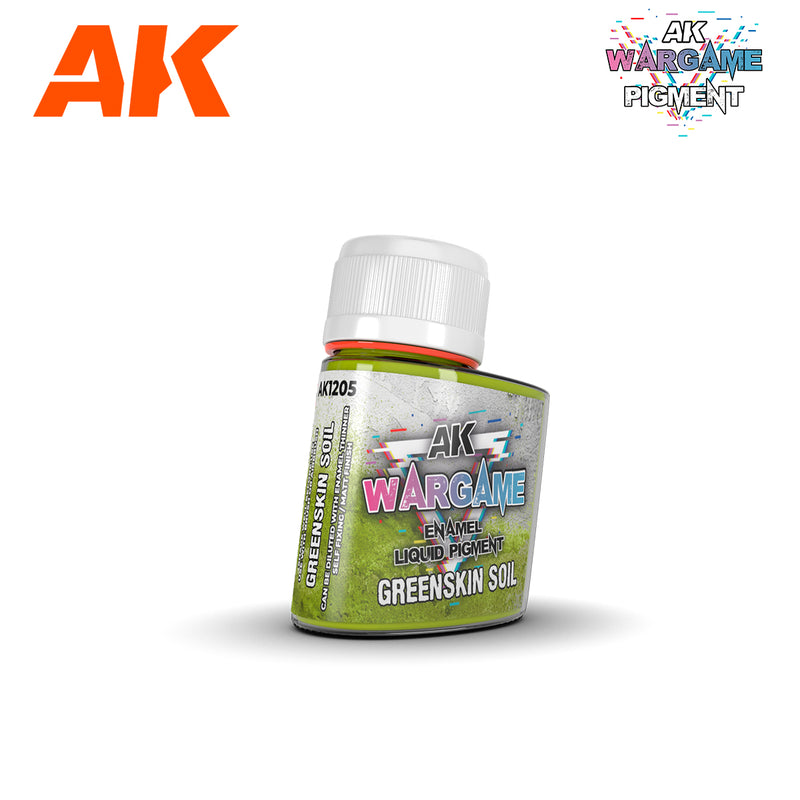 AK1205: Greenskin Soil Enamel Liquid Pigment
