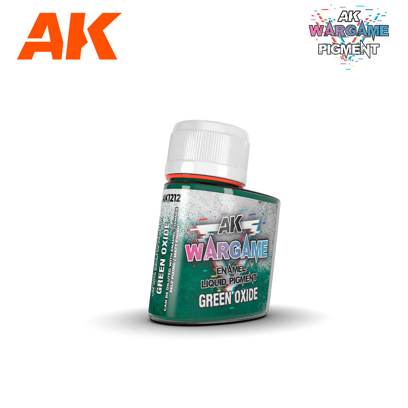 AK1212: Green Oxide Enamel Liquid Pigment